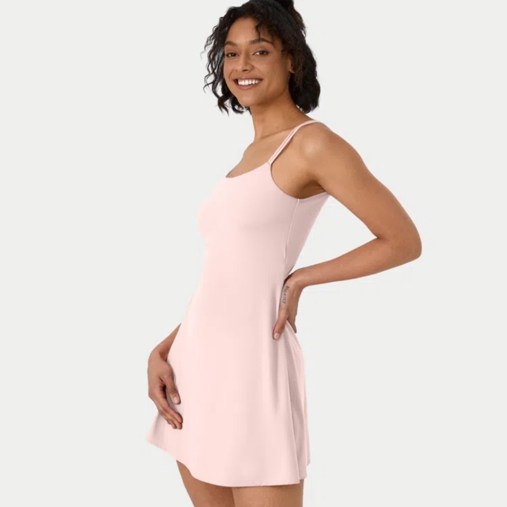 Halara Cloudful Twisted 2-Piece Activity Dress-Fl… - image 2